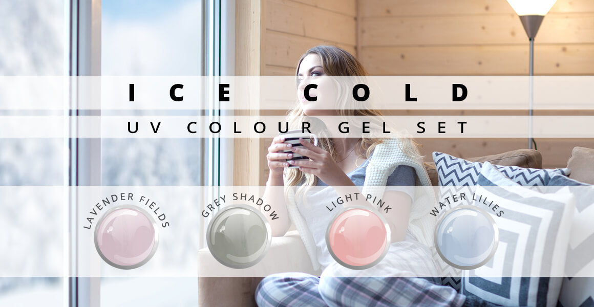 Nails and Beauty Factory Colour Gel Set Ice Cold