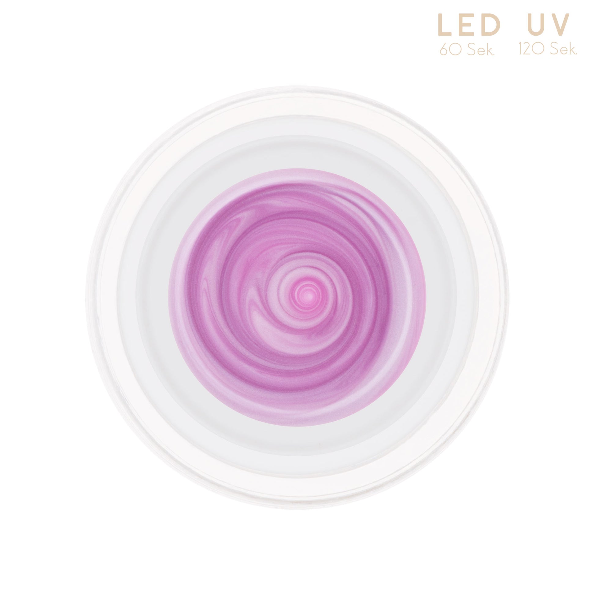 Nails and Beauty Factory Comfort Farbgel Brilliant Pearl Ivory Rose 5 ml Tiegel