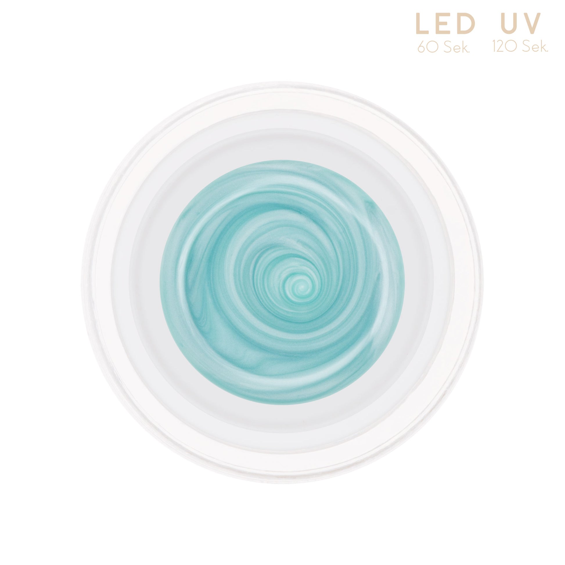 Nails and Beauty Factory Comfort Farbgel Brilliant Pearl Mint 5 ml Tiegel