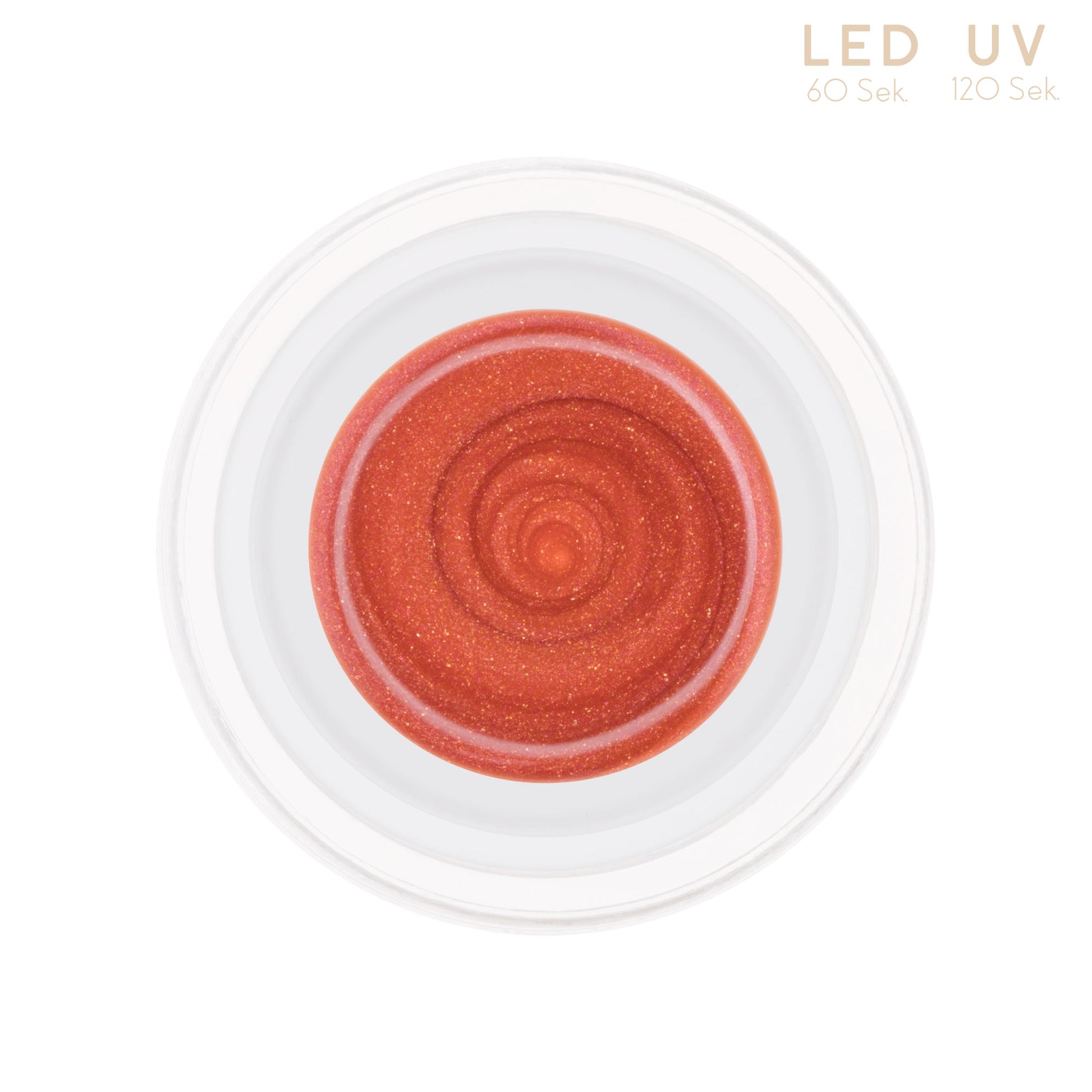 Nails and Beauty Factory Comfort Farbgel Glimmer Lawa 5 ml Tiegel