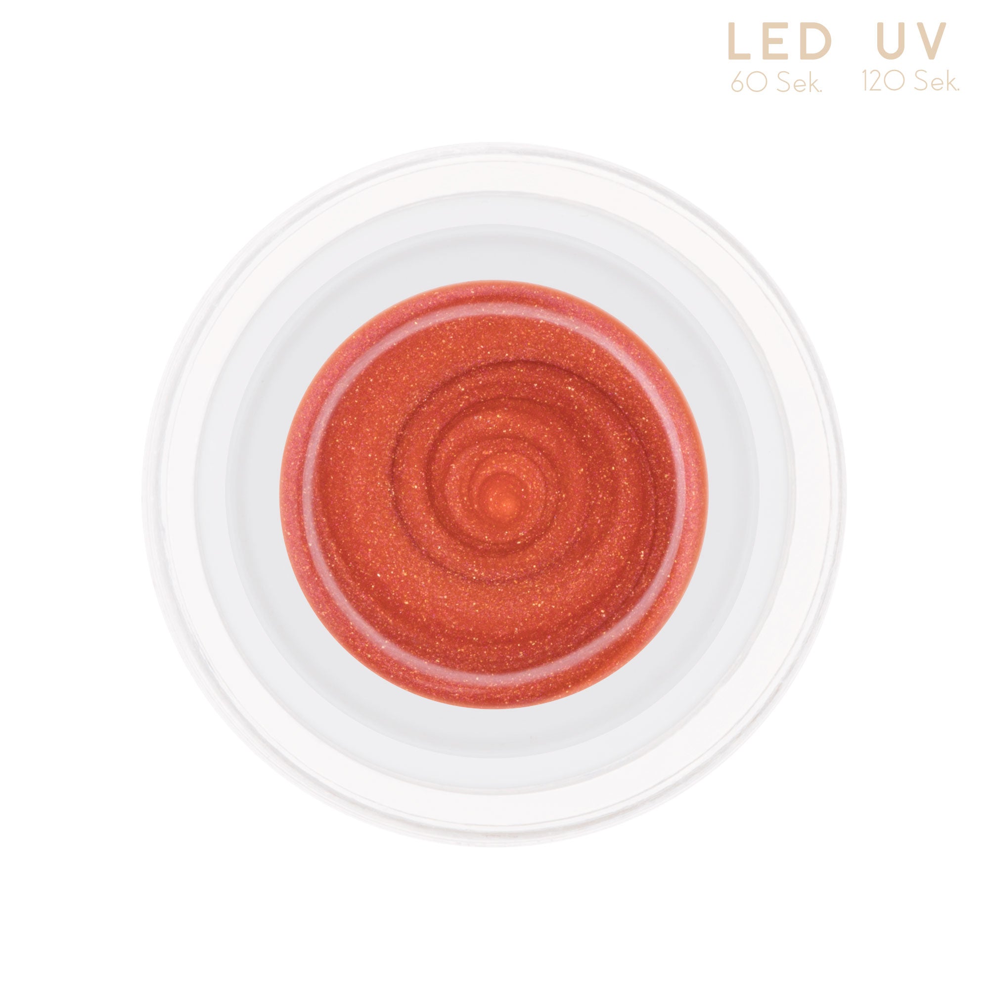 Nails and Beauty Factory Comfort Farbgel Glimmer Lawa 5 ml Tiegel