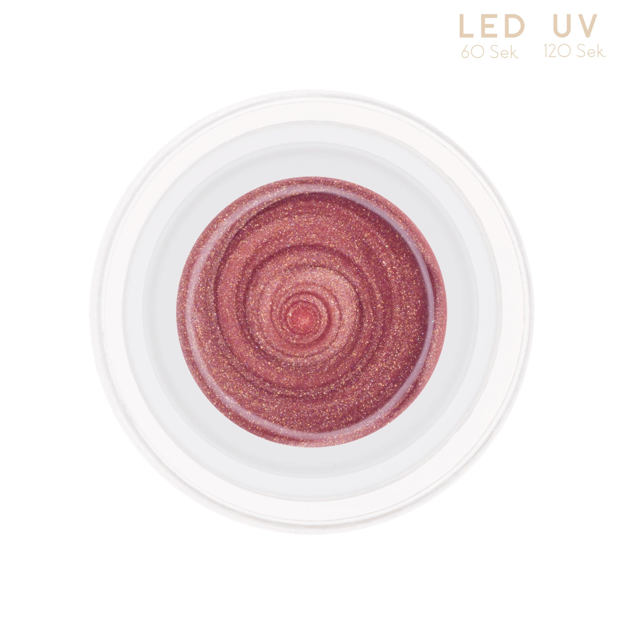 Nails and Beauty Factory Comfort Farbgel Glimmer Natural Powder 5 ml Tiegel