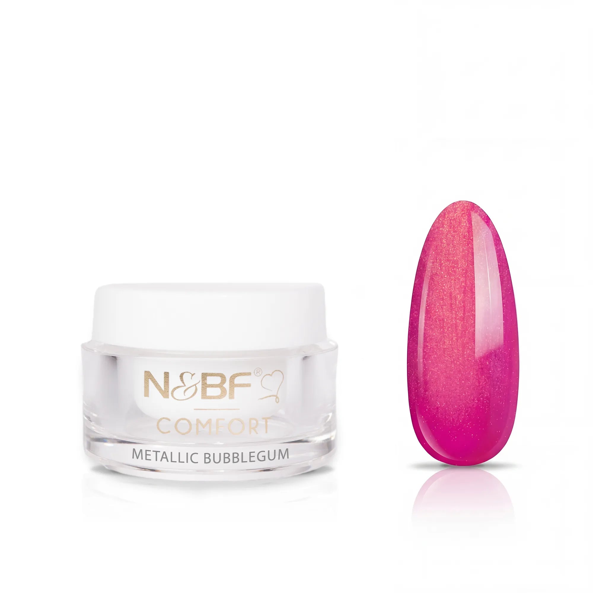 N&BF Comfort Metallic Farbgel Bubblegum 5ml
