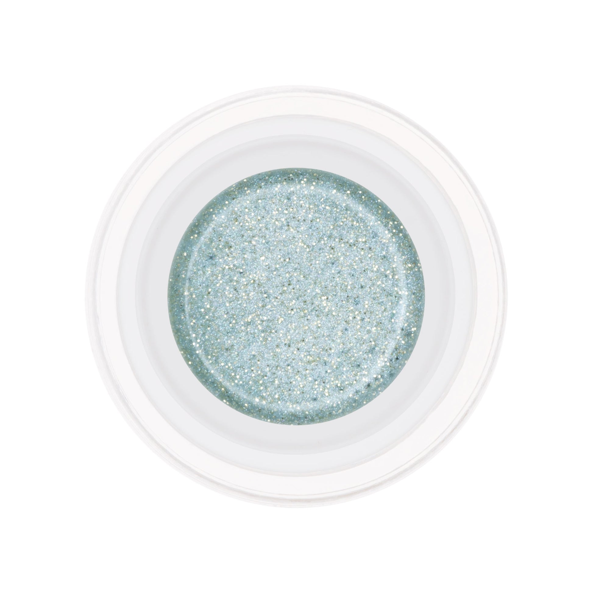 Nails and Beauty Factory Comfort Farbgel Pastell Glitter Mint 2