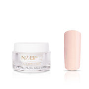 Nails and Beauty Factory Comfort Farbgel Pastell Peach Gold Shiny 1