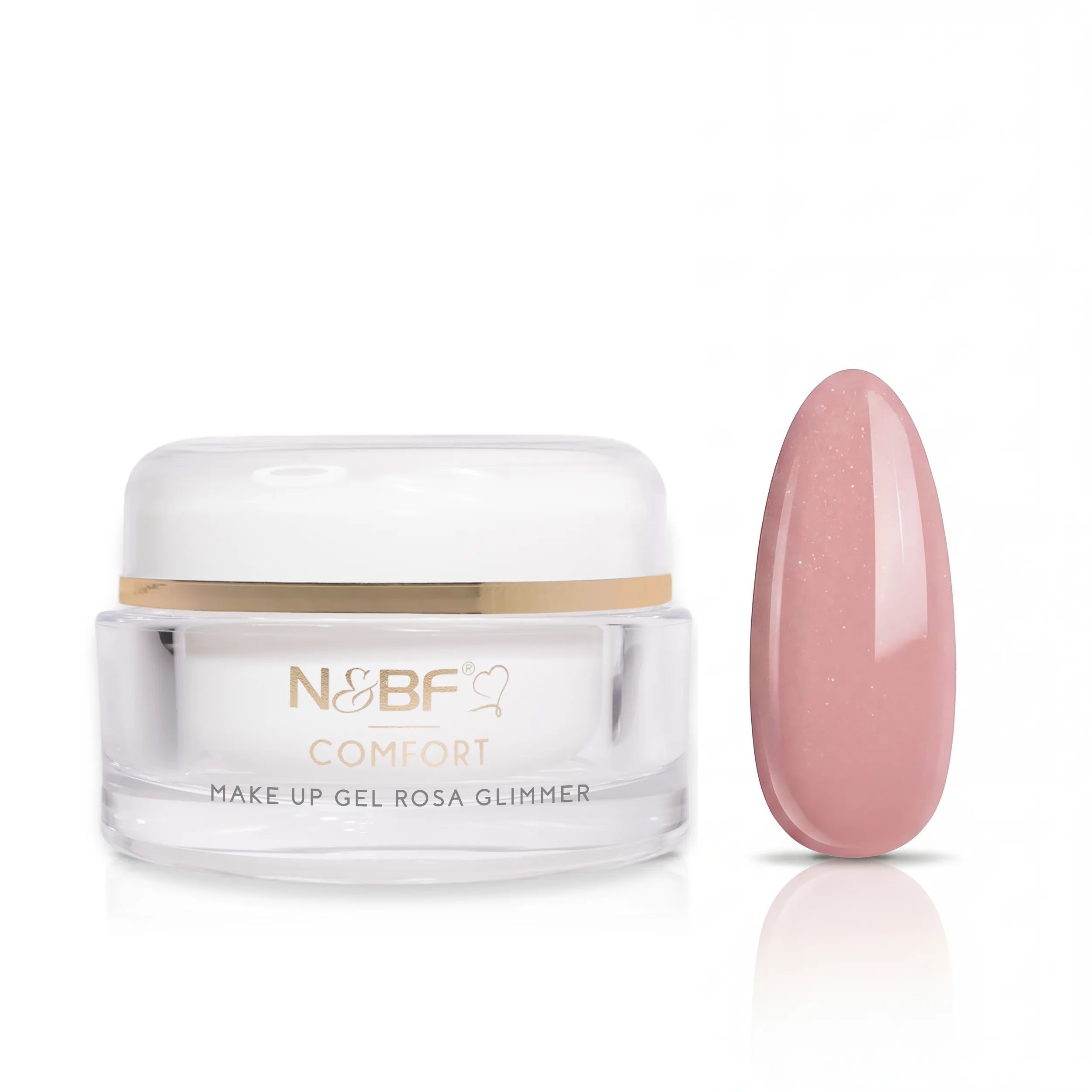 N&BF Comfort Make Up Gel Rosa Glimmer 15ml