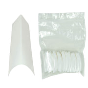 Nails and Beauty Factory Edge Nagel Tips weiss Nachfuellbeutel 500 Stueck