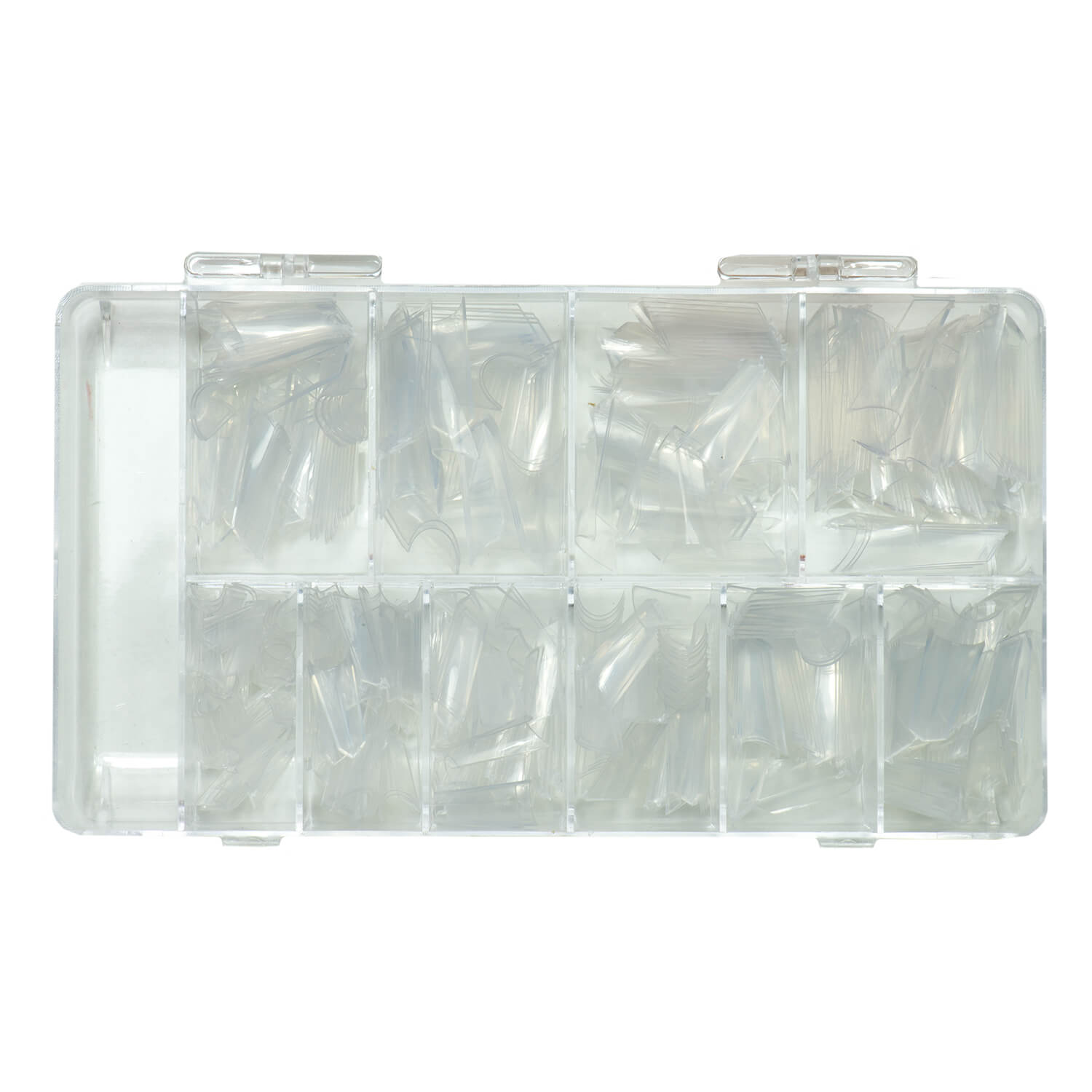 Nails and Beauty Factory Edge Nail Tips clear Box 500 pieces C