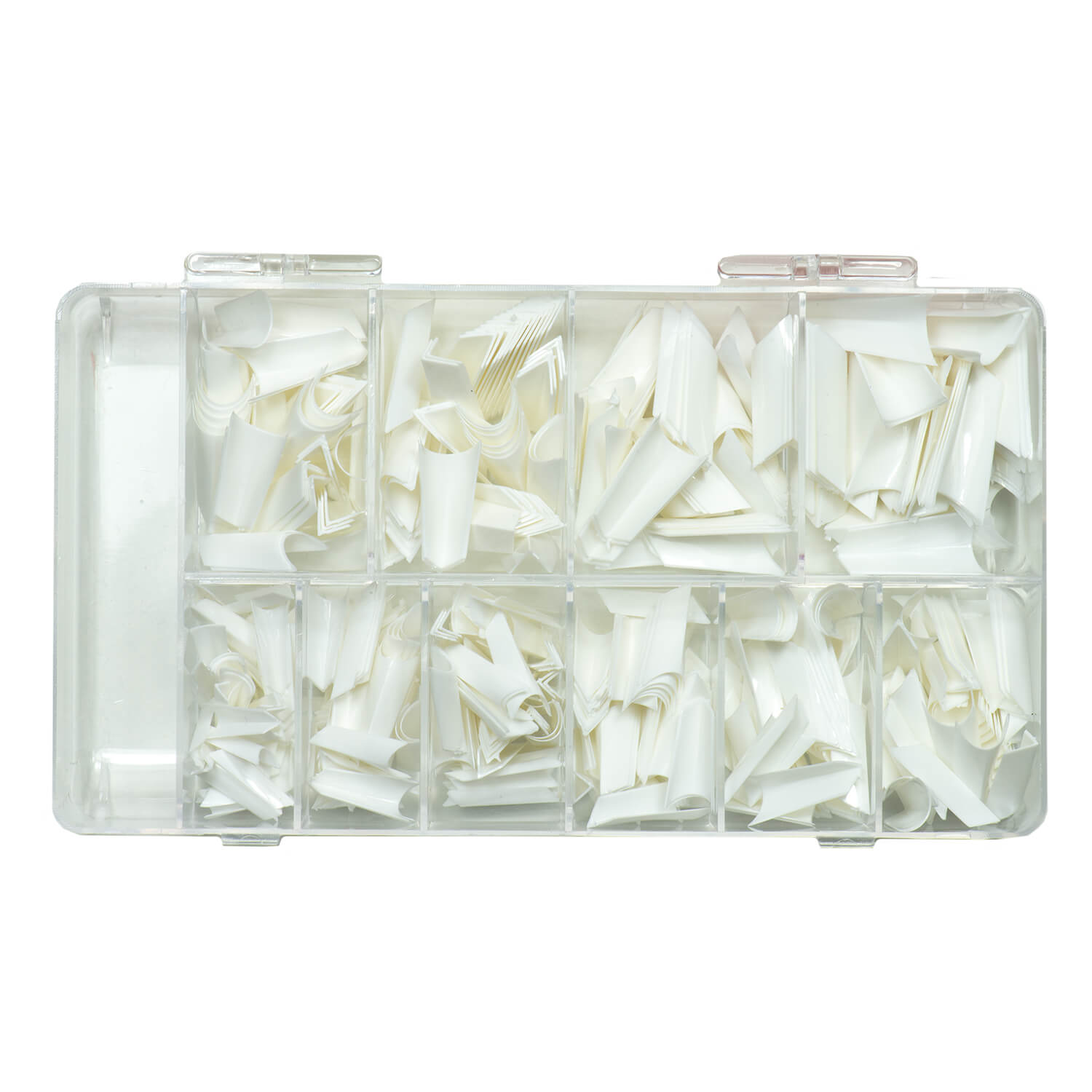 Nails and Beauty Factory Edge Nail Tips white Box 500 pieces C