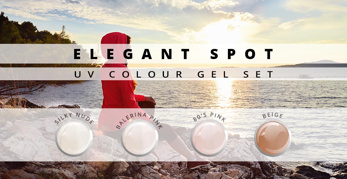 Nails and Beauty Factory Elegant Spot Farbgel 4er Set