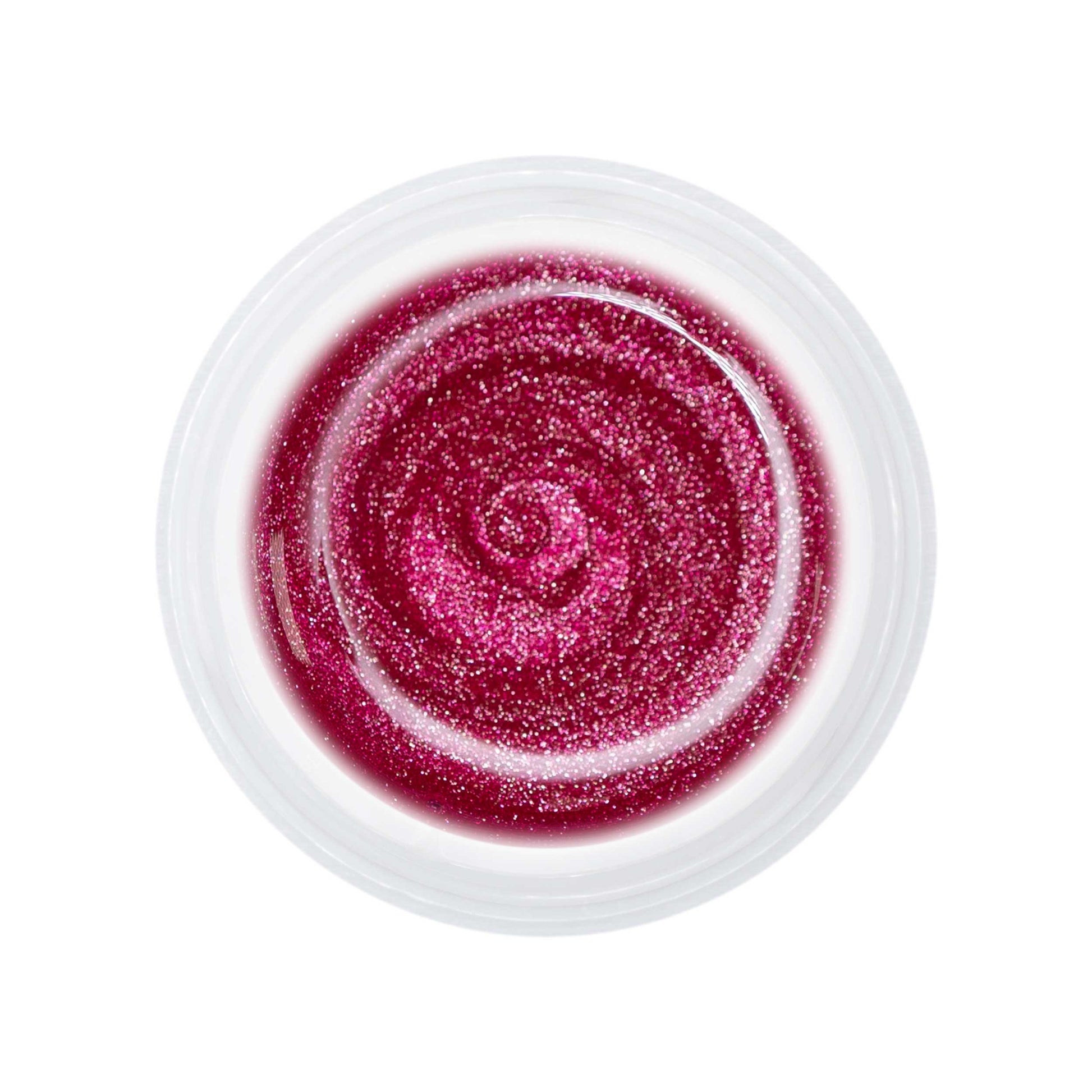 Nails and Beauty Factory Farbgel Glitter Fuchsia 5 ml 23 01 Tiegel