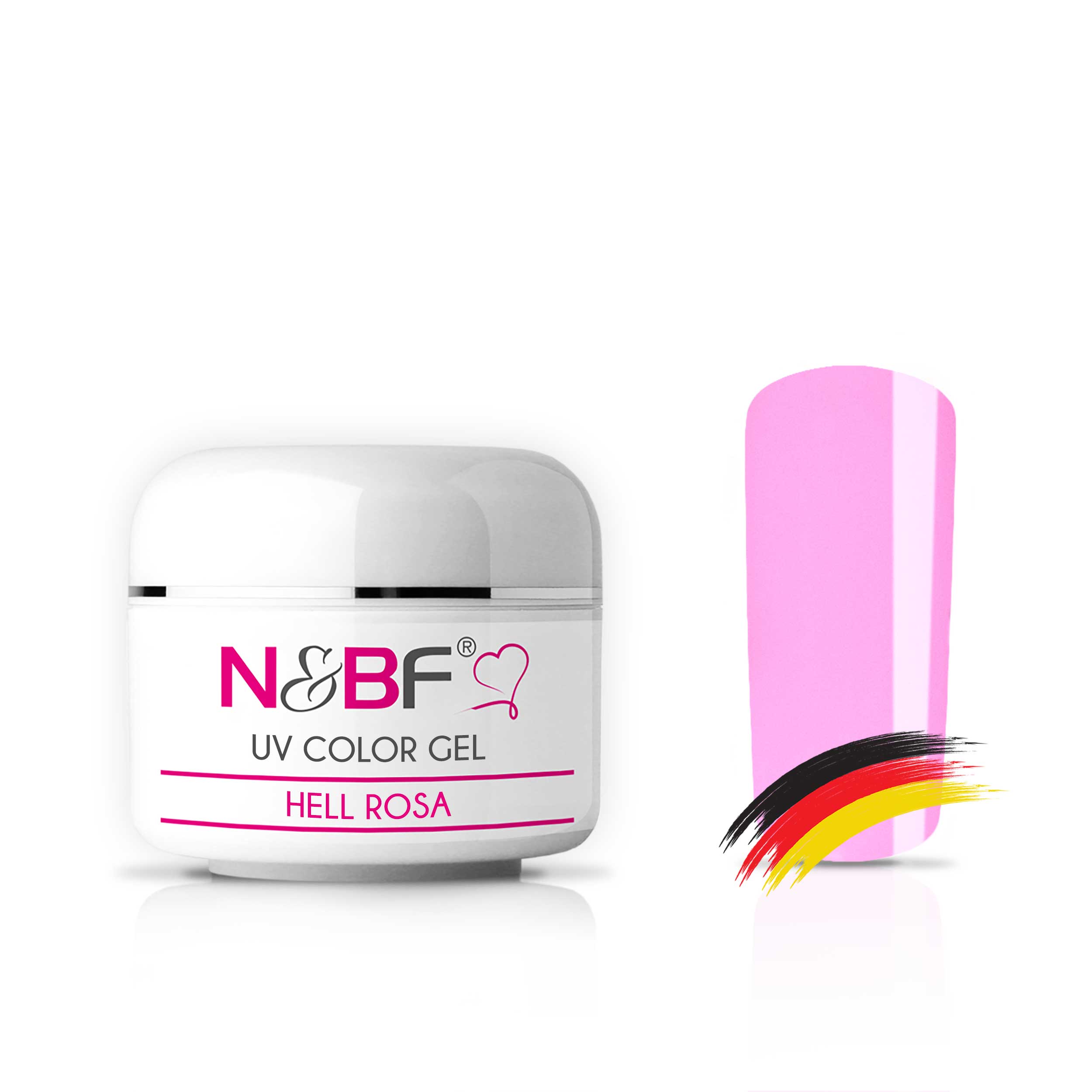 Nails and Beauty Factory Farbgel Hell Rosa 5 ml 23 01