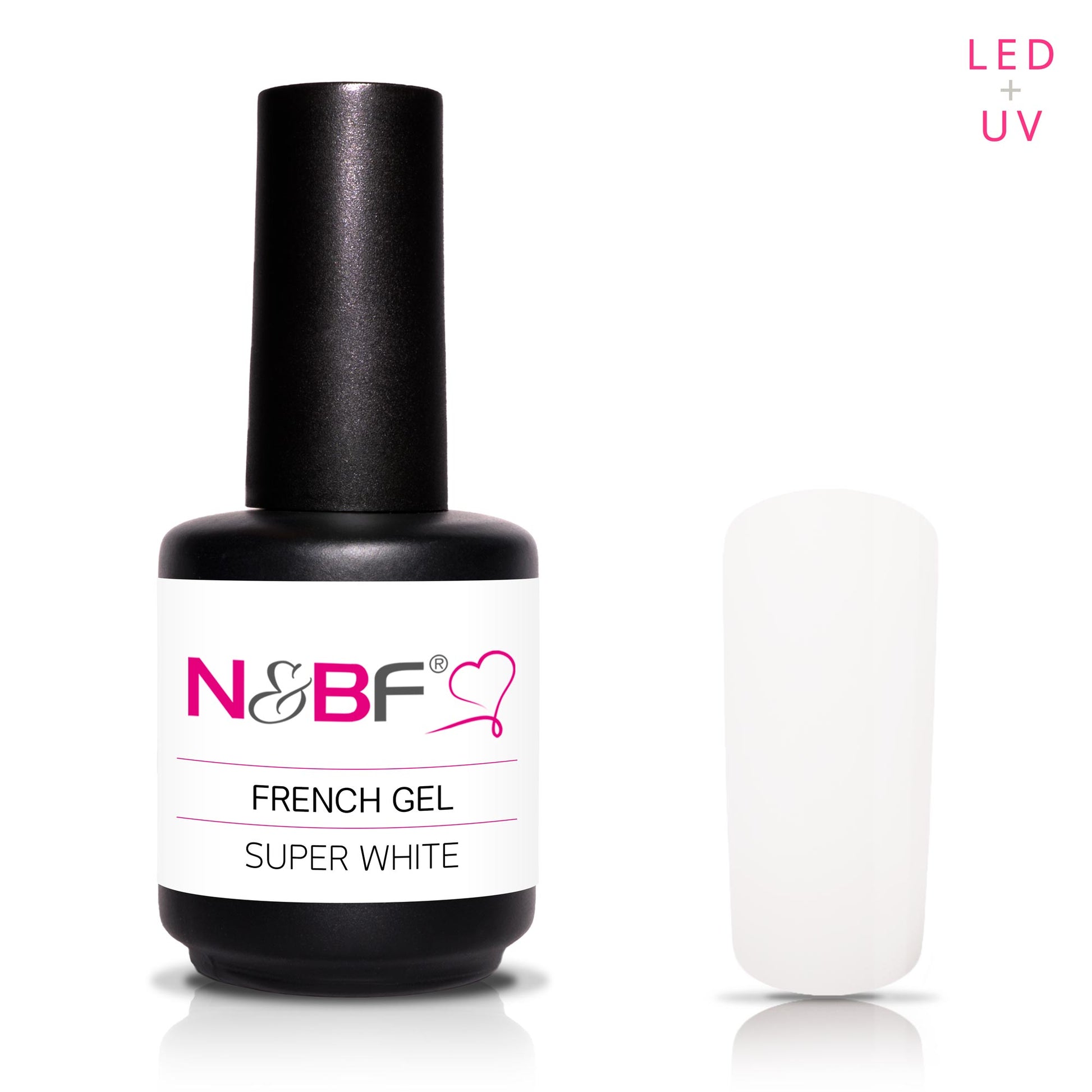 Nails and Beauty Factory French Gel Super White 19