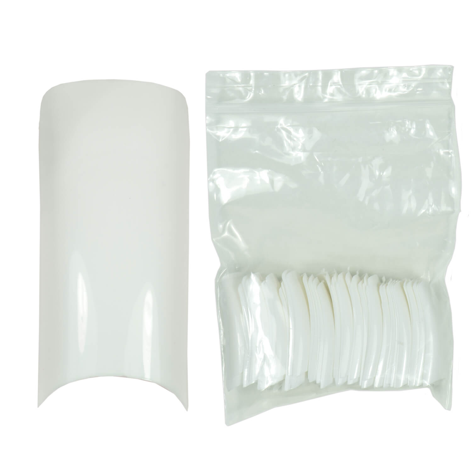 Nails and Beauty Factory French Nagel Tips Nachfuellbeutel 500 Stueck