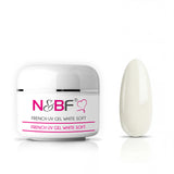 French White Soft UV Gel mittelviskos 15ml