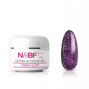 Glitter Farbgel Purple Glam 5ml