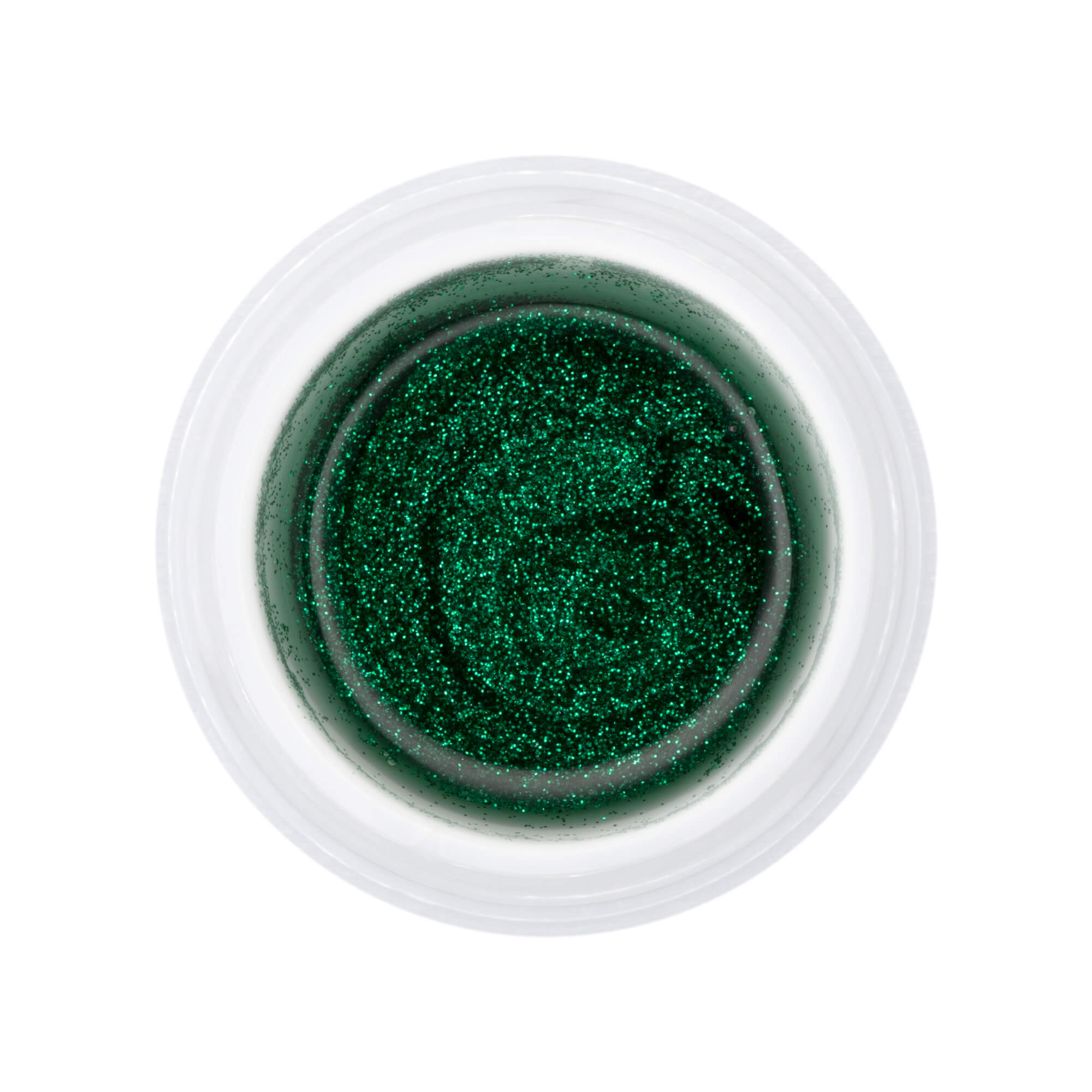 Nails and Beauty Factory Glitter UV Color Gel Green Valley 5 ml Jar