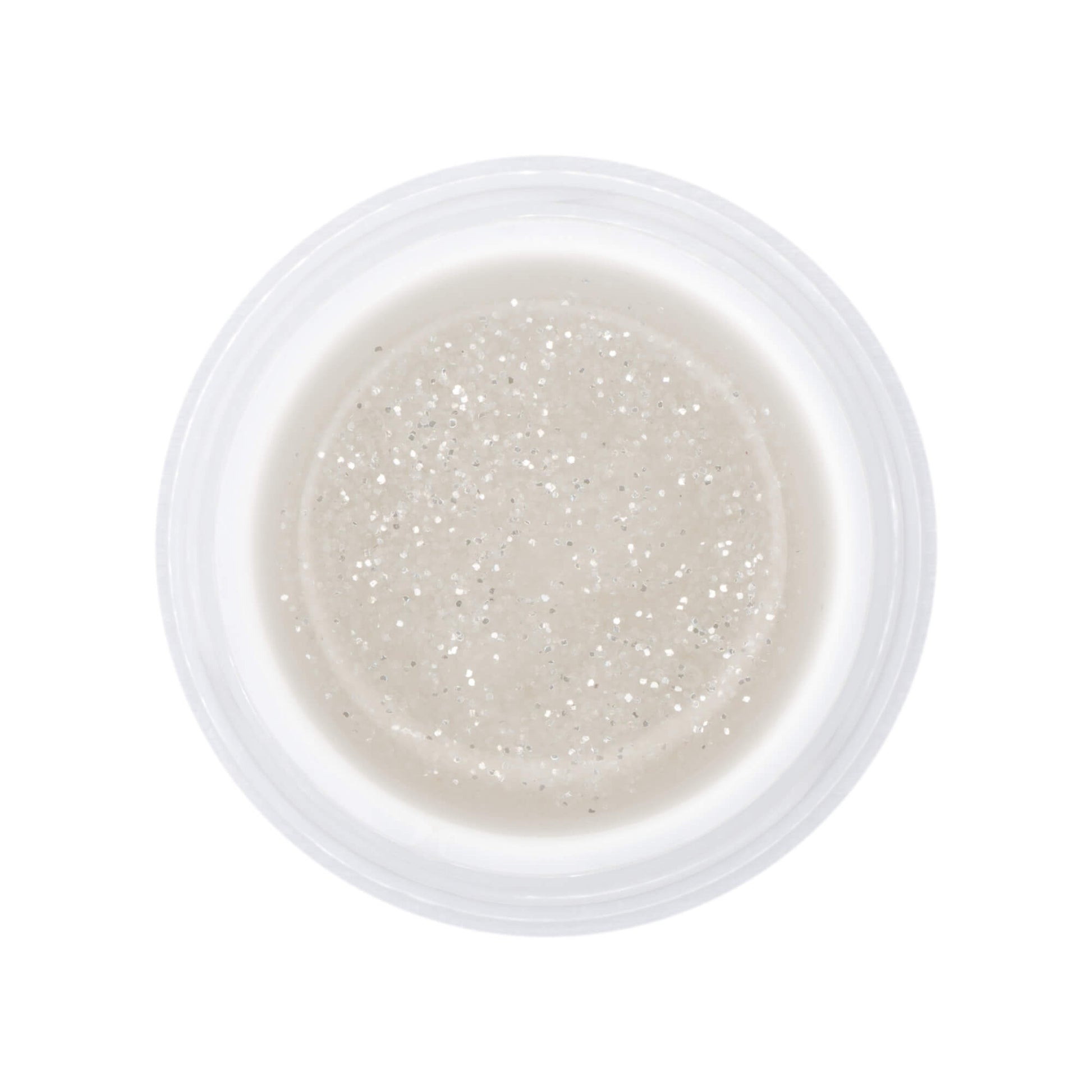 Nails and Beauty Factory Glitter UV Color Gel Silver Shimmer 5 ml Jar