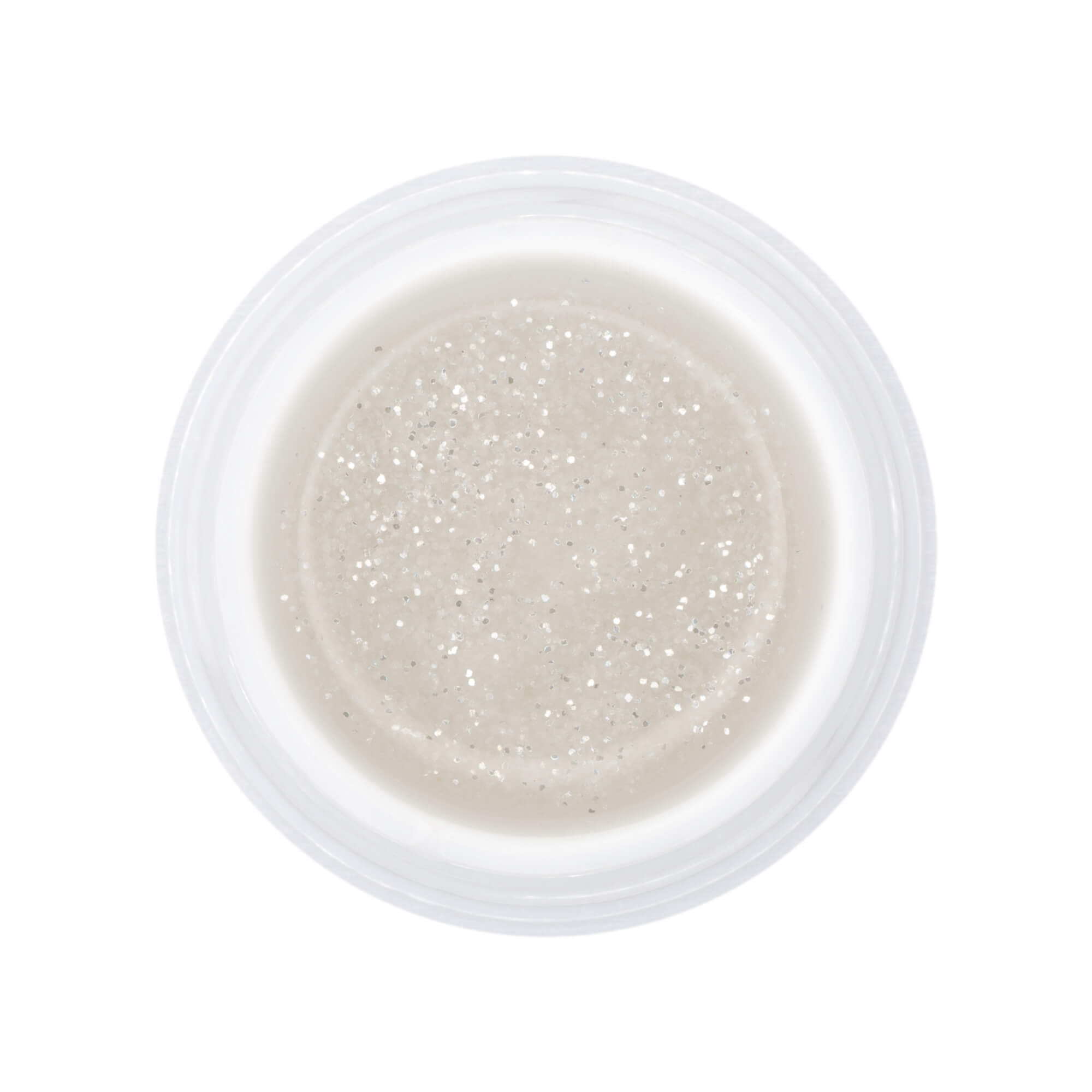 Nails and Beauty Factory Glitter UV Color Gel Silver Shimmer 5 ml Jar