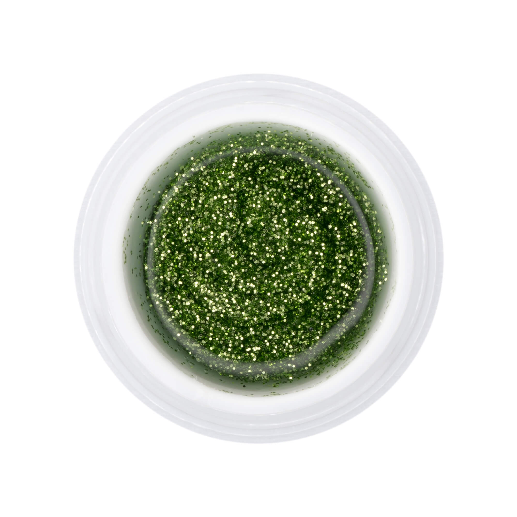 Nails and Beauty Factory Glitter UV Color Gel Spring Green 5 ml Jar