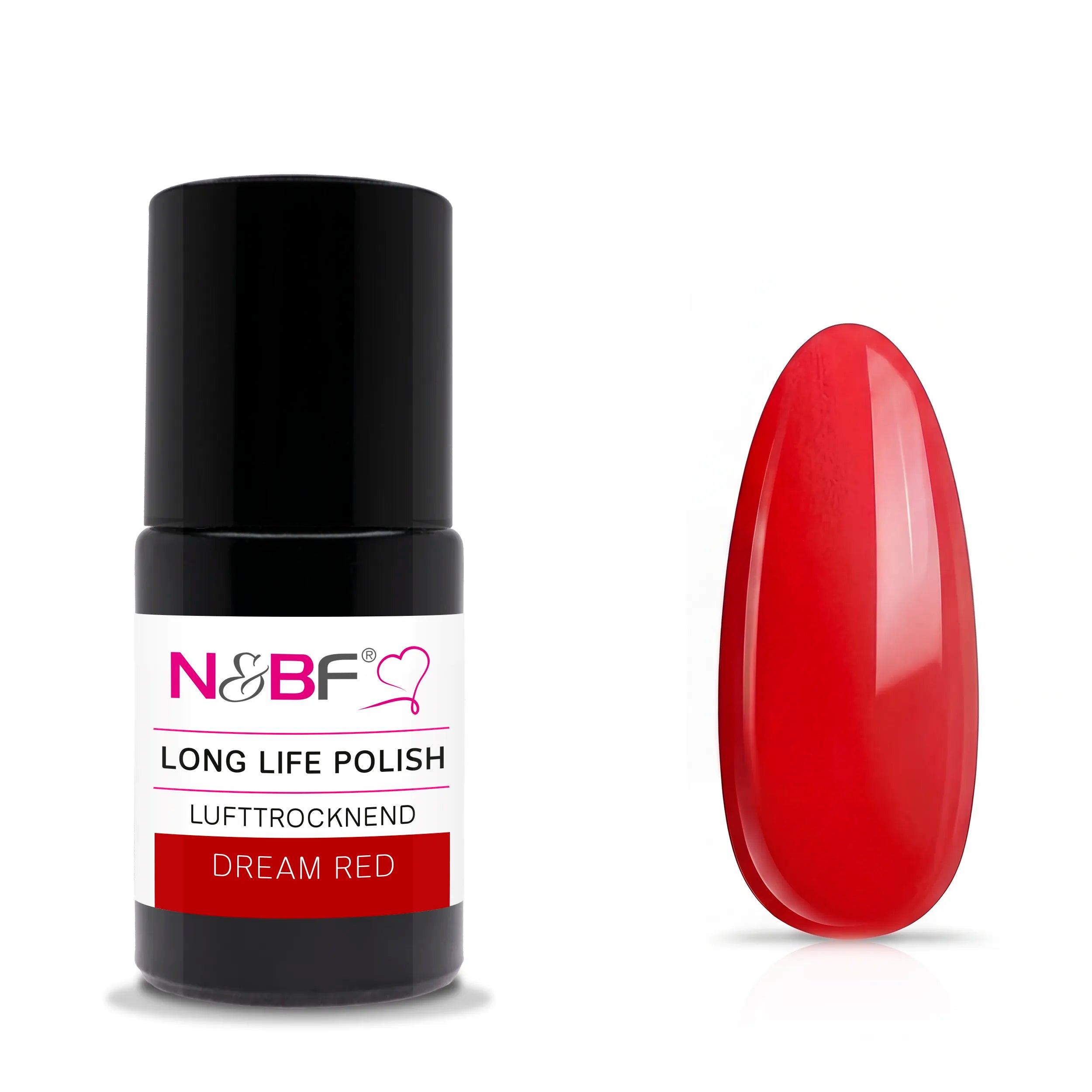 N&BF Long Life Polish Dream Red 15ml