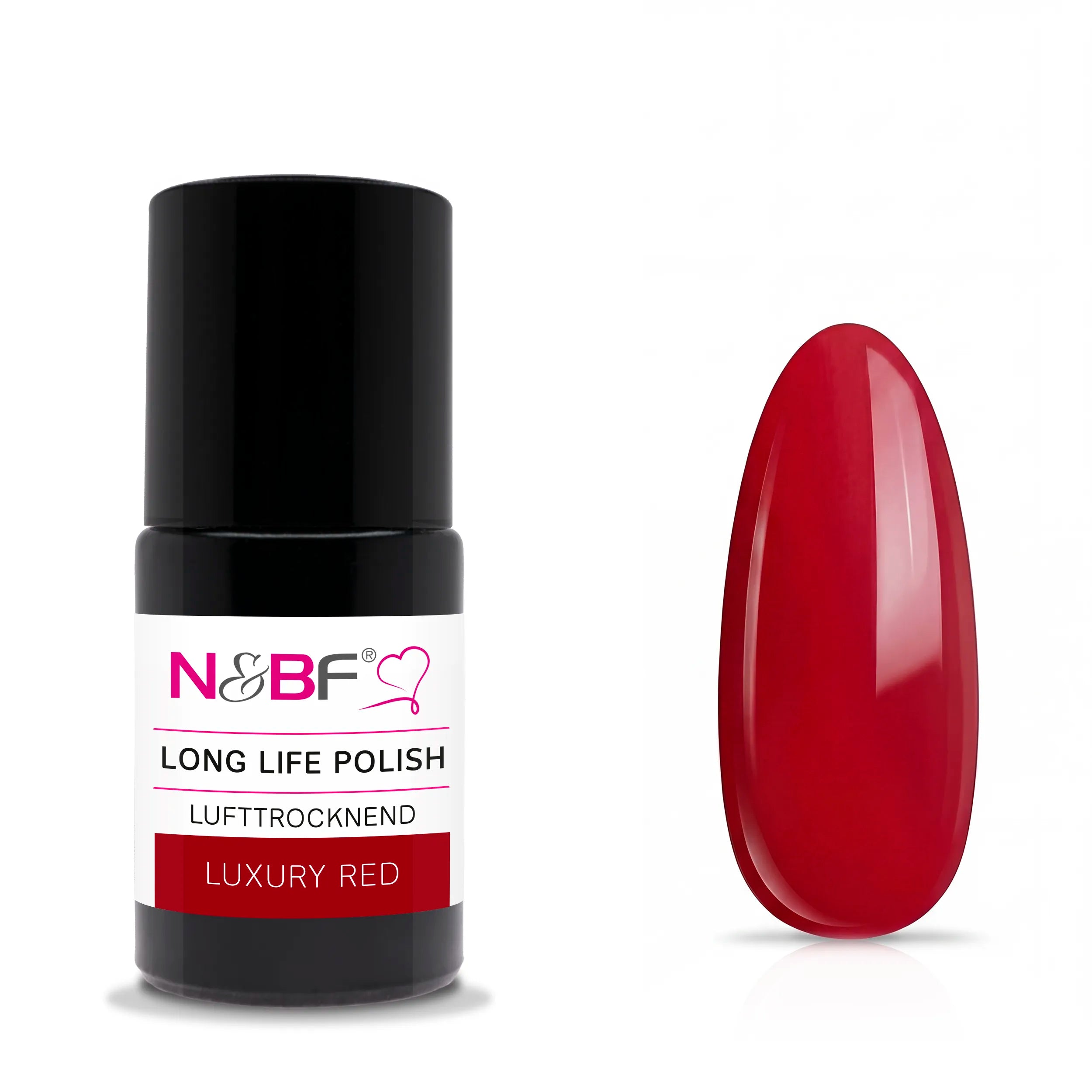 N&BF Long Life Polish Luxury Red 15ml