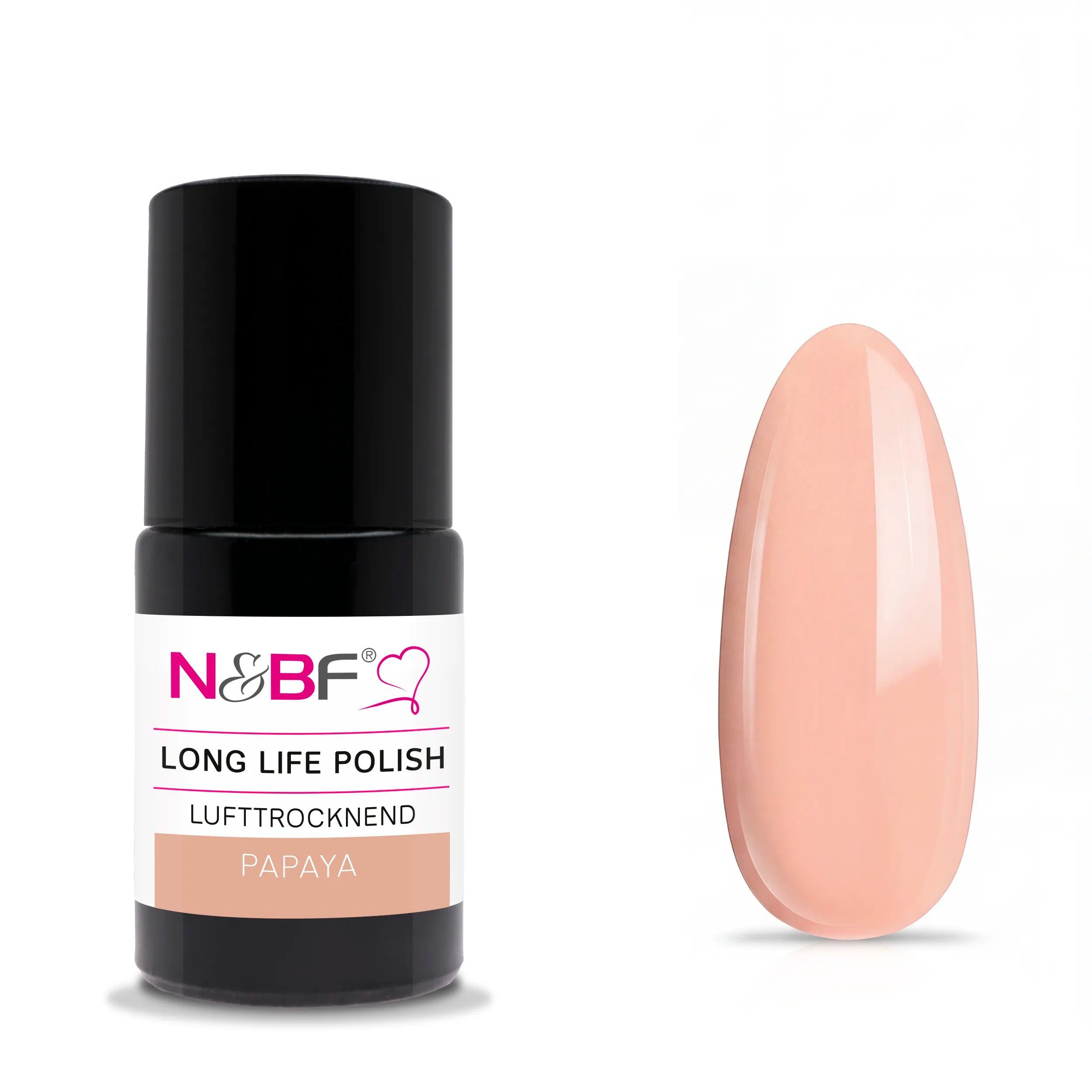 N&BF Long Life Polish Papaya 15ml