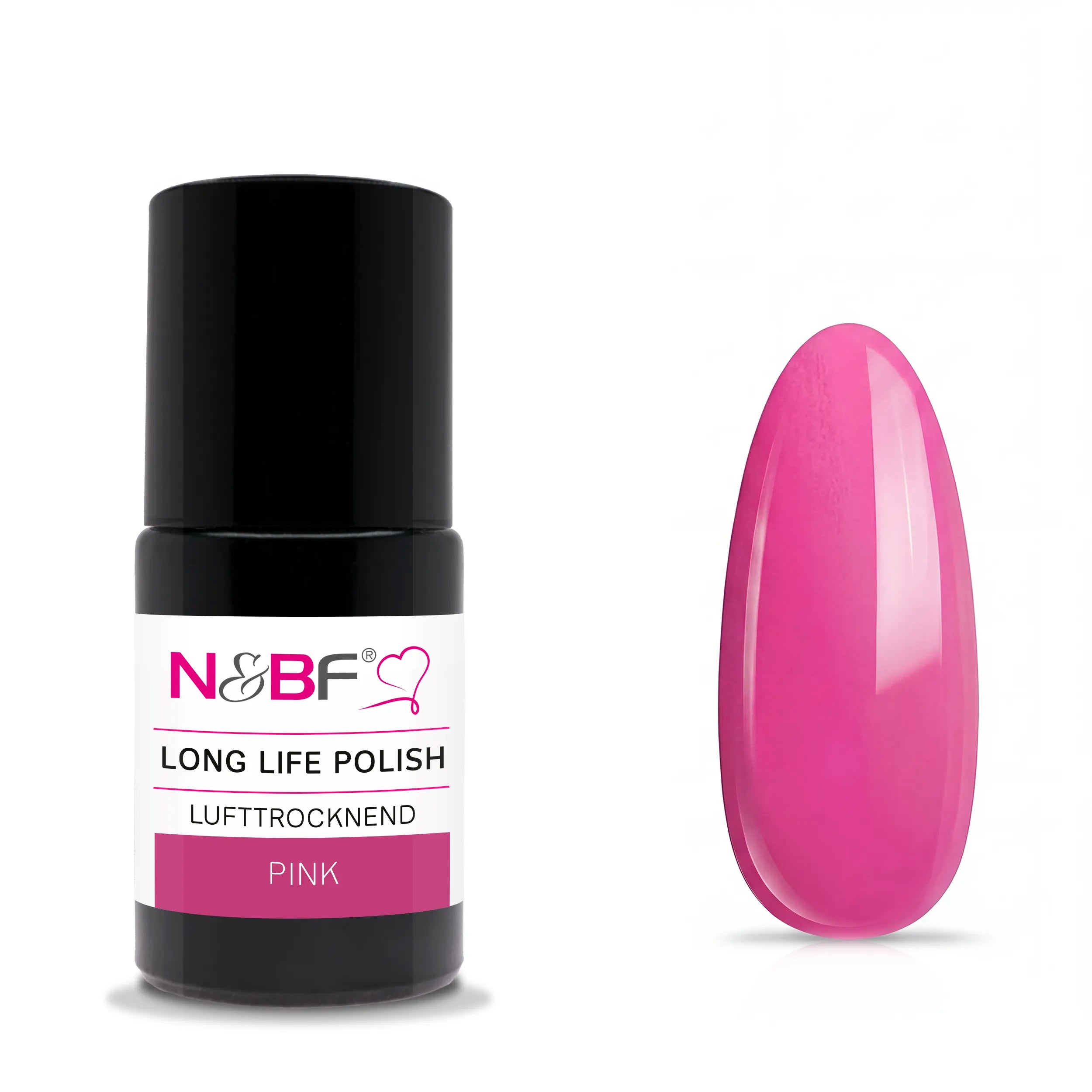 N&BF Long Life Polish Pink 15ml