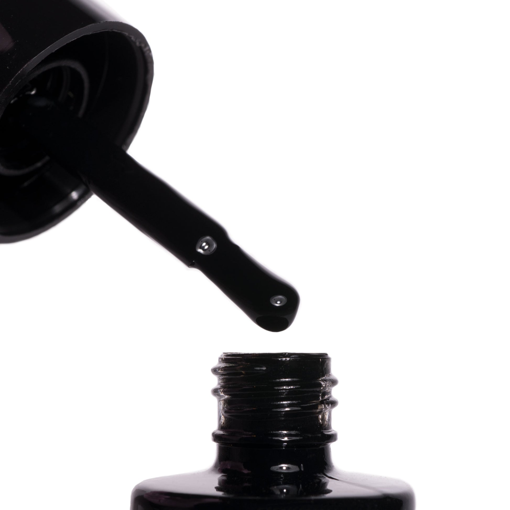 Nails and Beauty Factory Long Life Polish Nagellack Black 15ml