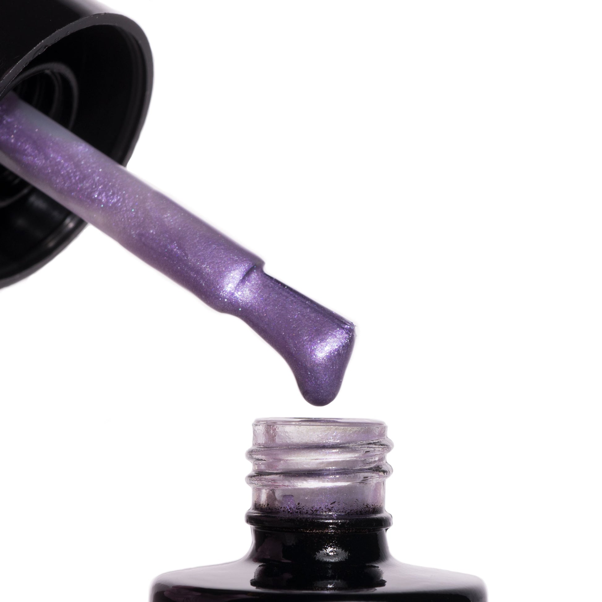 Nails and Beauty Factory Long Life Polish Nagellack Pearl Purple 15ml