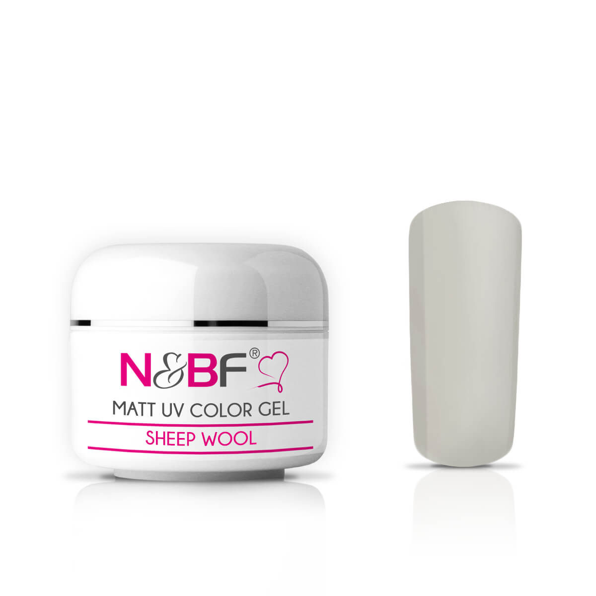 Nails and Beauty Factory Matt UV Color Gel Farbgel Sheep Wool 5 ml
