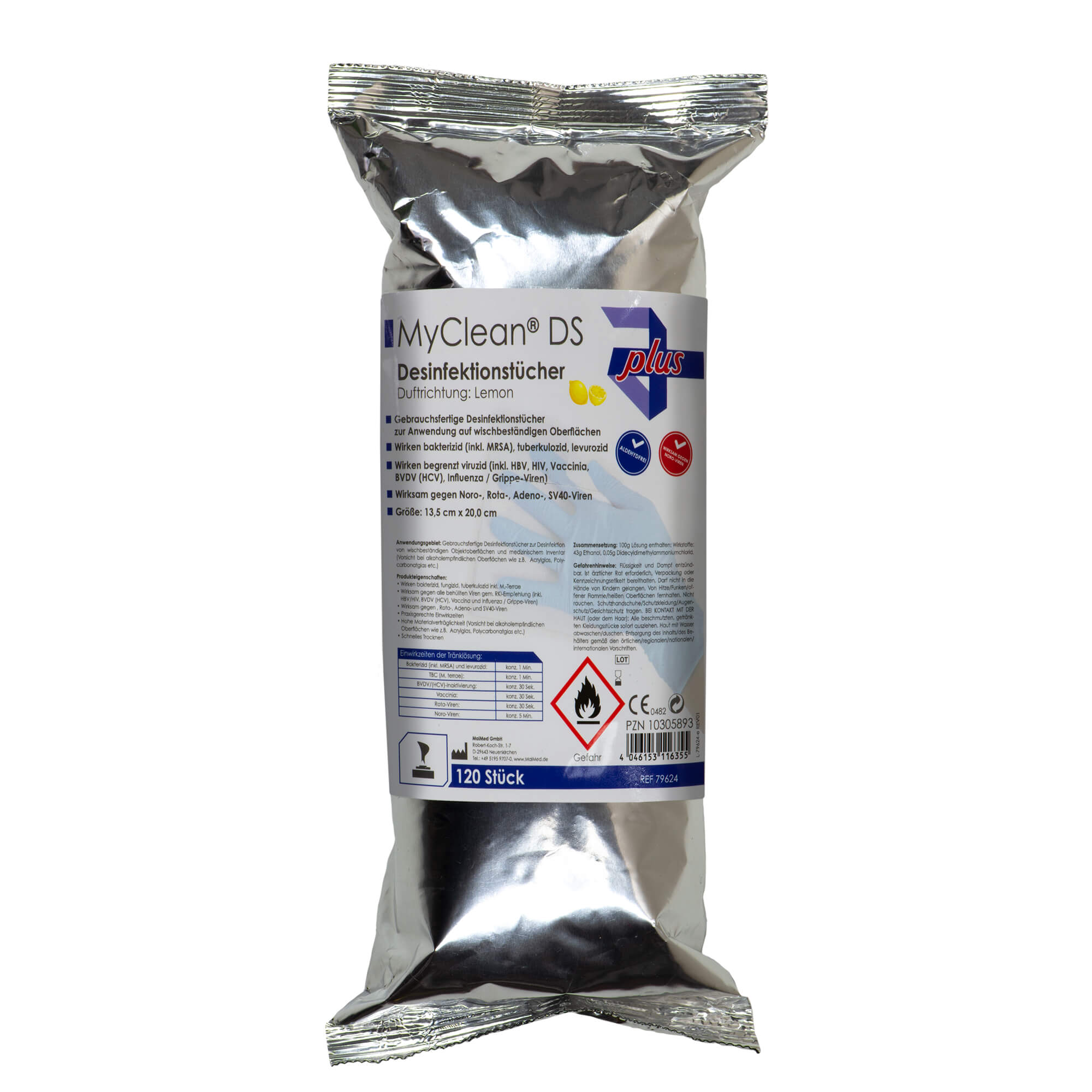 Nails and Beauty Factory My Clean Desinfektionstuecher Lemon