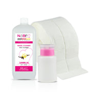 Nails and Beauty Factory Nagel Cleaner Vanilla 500ml Zelletten Dispenser Pink