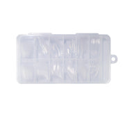 Nails and Beauty Factory Nagel Tips Clear Ultra duenn Sortierbox 120 stueck
