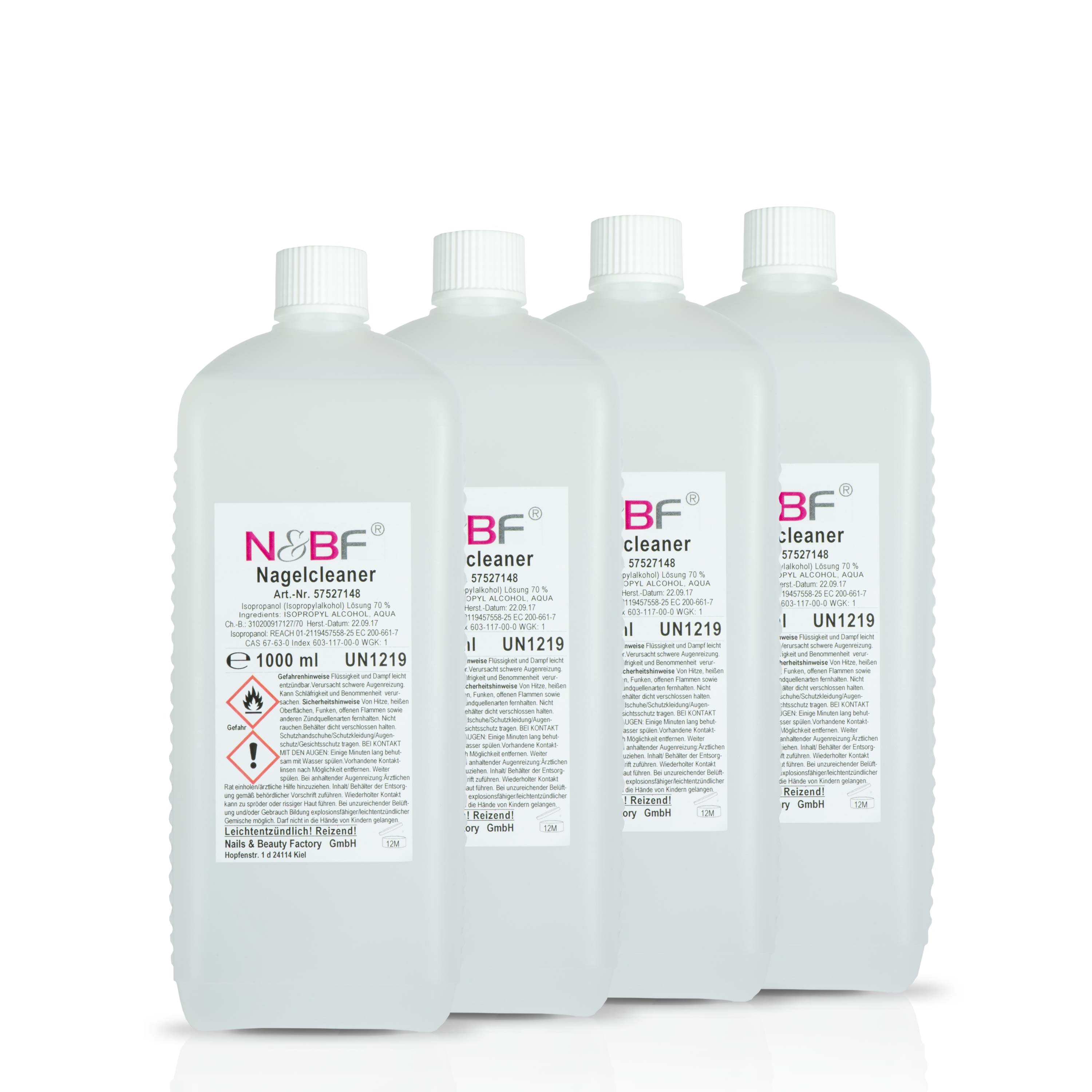 Nails and Beauty Factory Nagelcleaner 4er Set