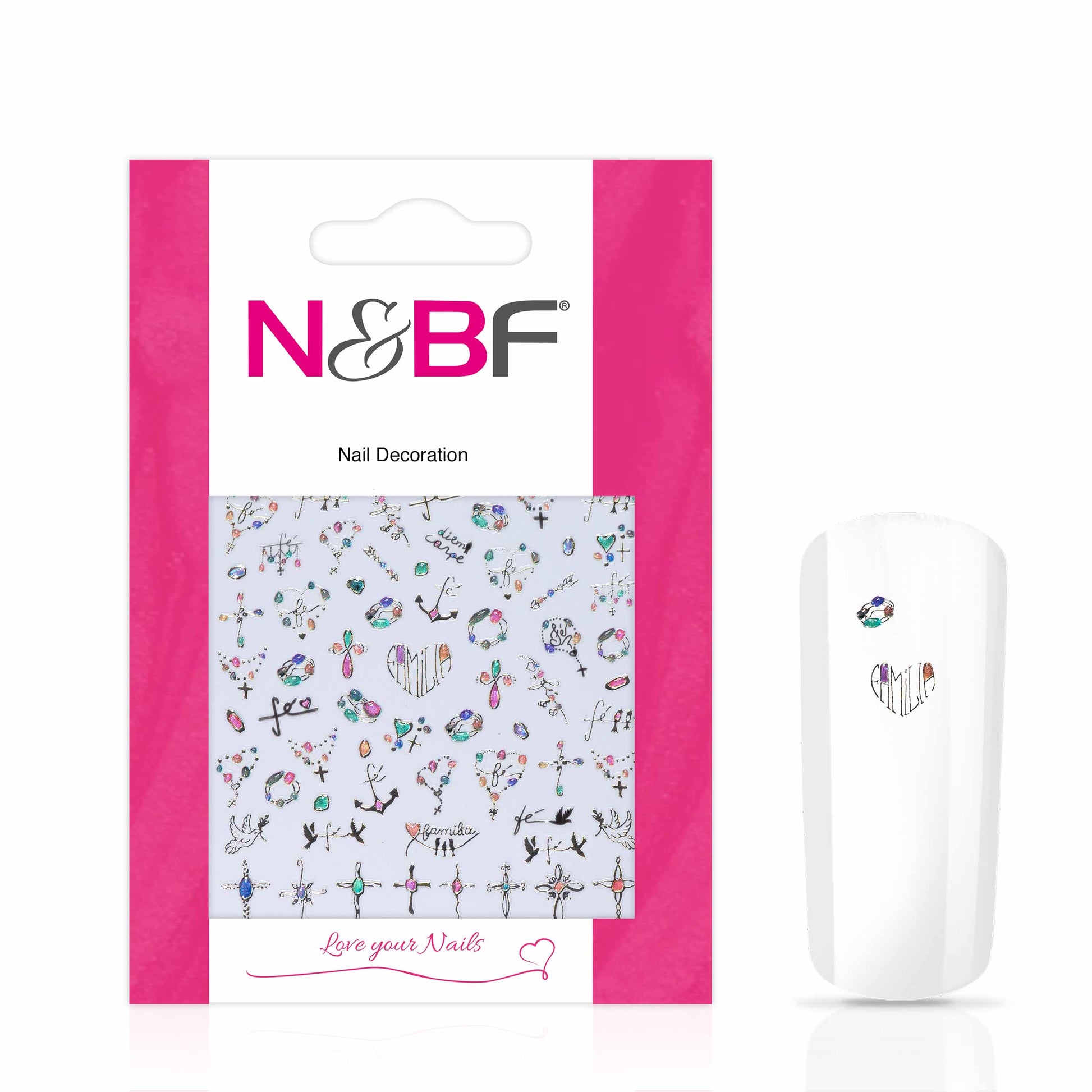 Nails and Beauty Factory Nagelsticker Carpe Diem Gold 1