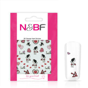 Nails and Beauty Factory Nagelsticker Love 123646285
