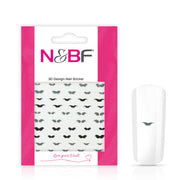 Nails and Beauty Factory Nagelsticker Mustache 124133728