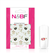 Nails and Beauty Factory Nagelsticker Valentines Day Gold 123646430