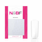 Nails and Beauty Factory Nagelsticker White Bubbles 1