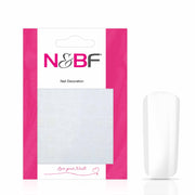 Nails and Beauty Factory Nagelsticker White Paris in Love 1