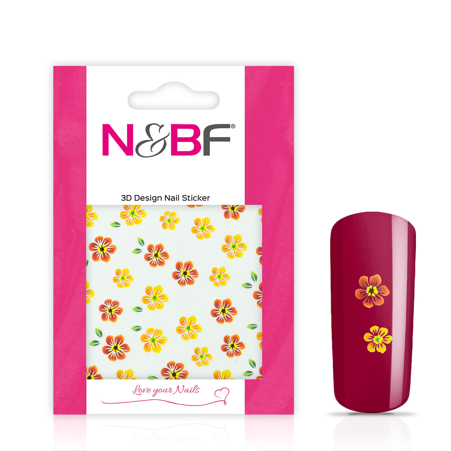 Nails and Beauty Factory Nail Tattoos Fine Flowers 124133636