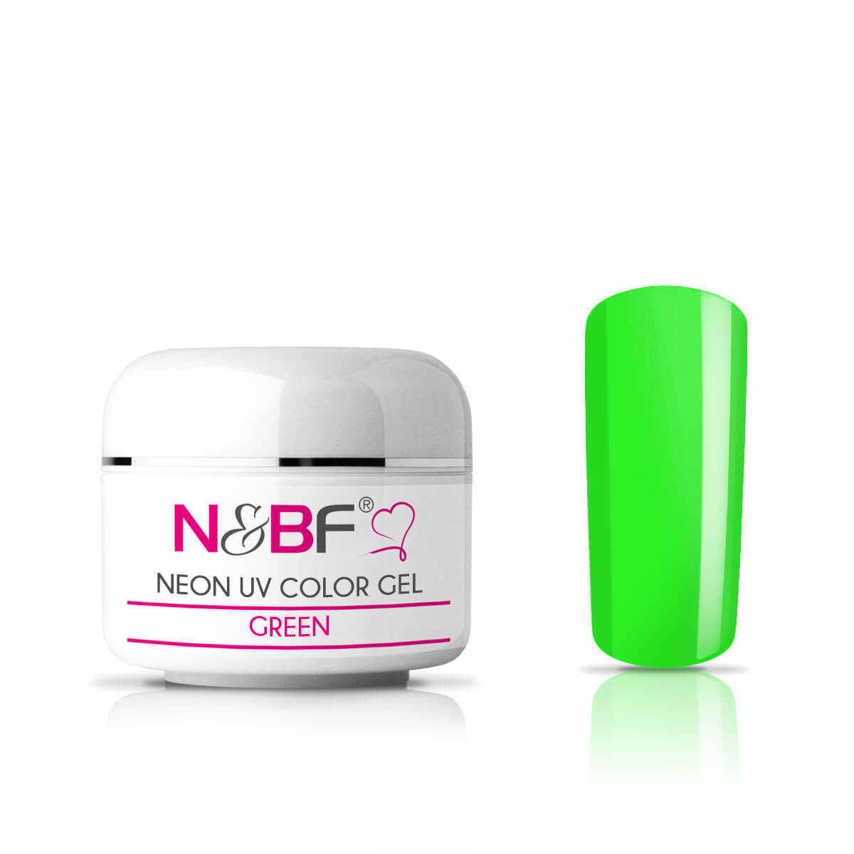 Nails and Beauty Factory Neon UV Color Gel Farbgel Green