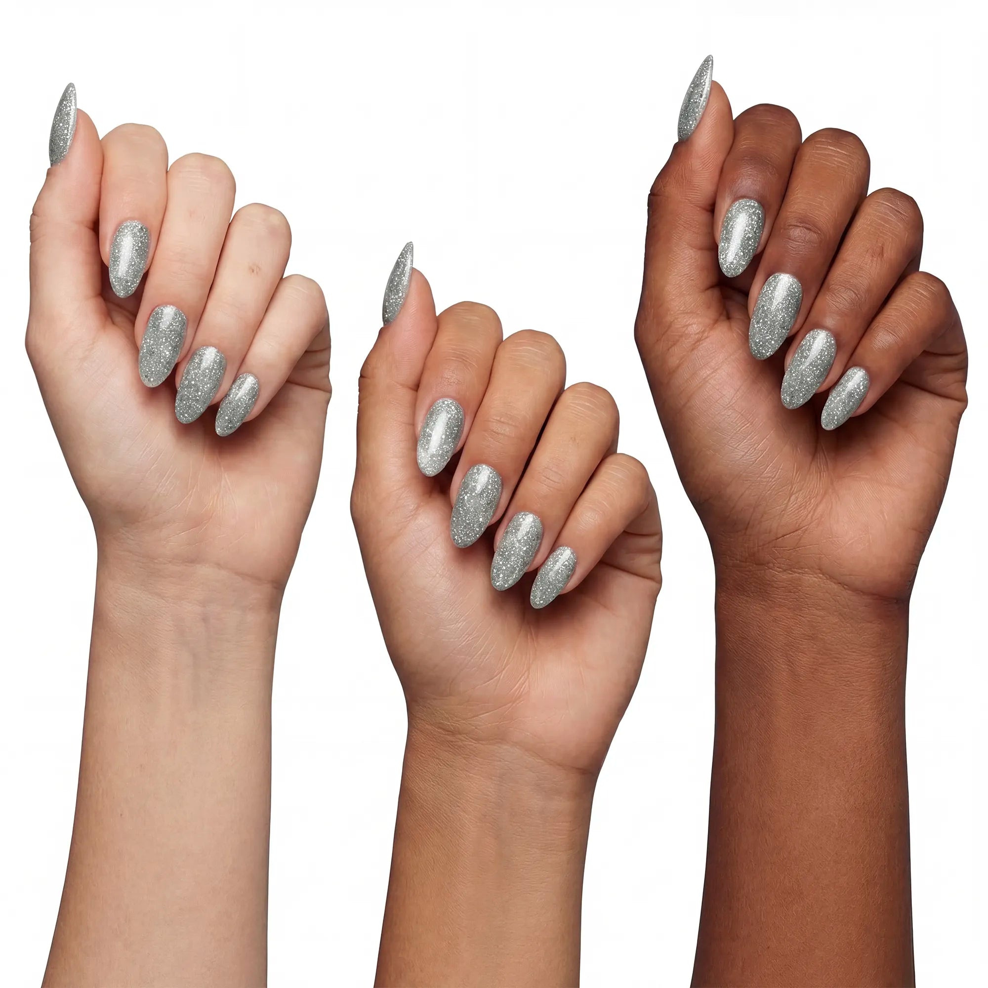 Selection Line Glimmer UV Nagellack Silver 15ml