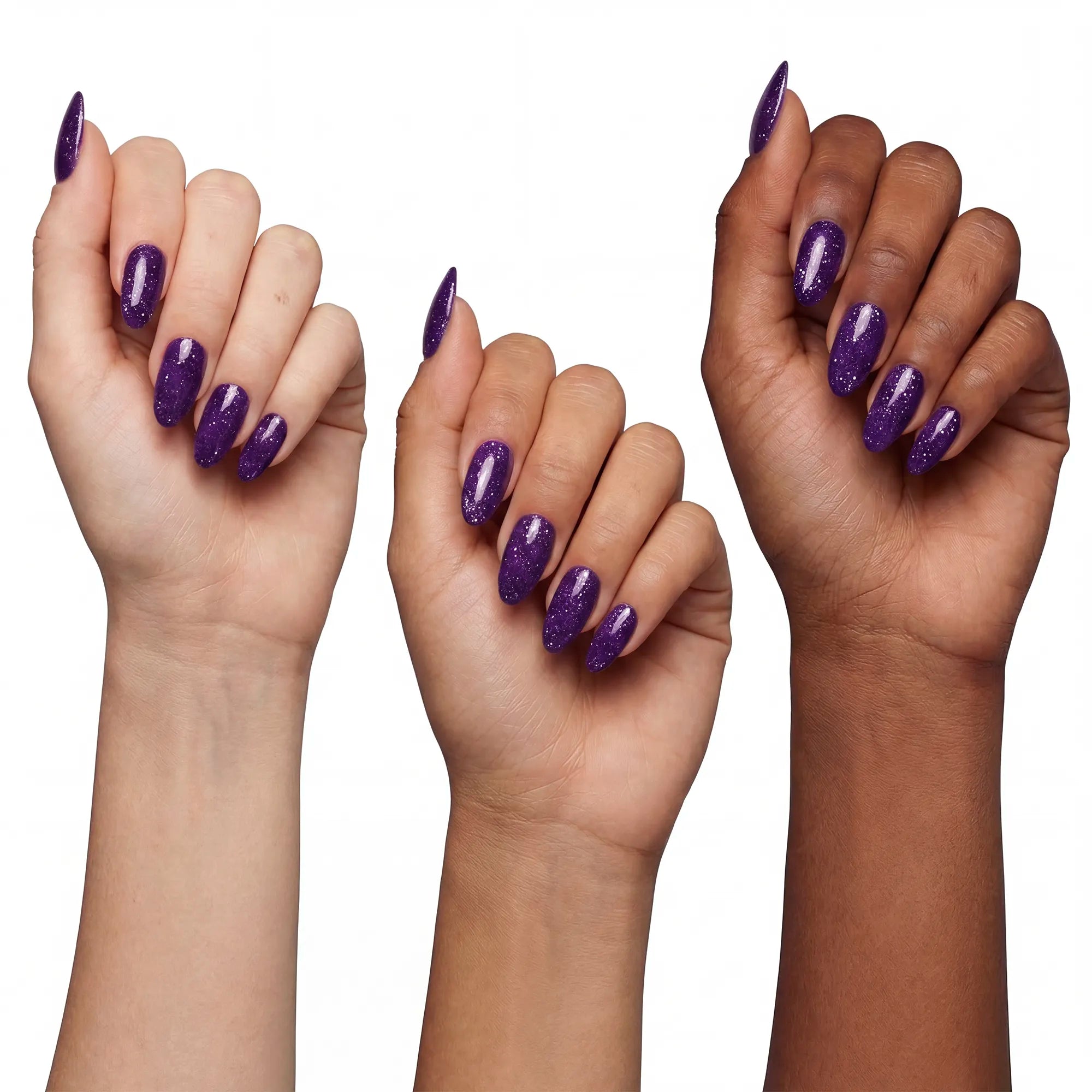 Selection Line Glimmer UV Nagellack Violet Star 15 ml