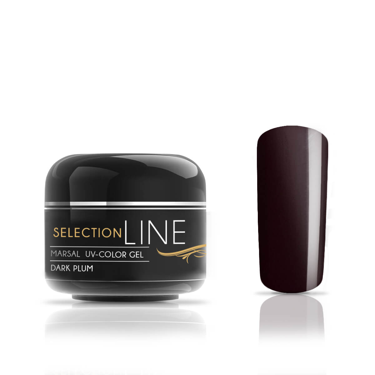 Nails and Beauty Factory Selection Line Marsal UV Color Gel Dark Plum 5ml