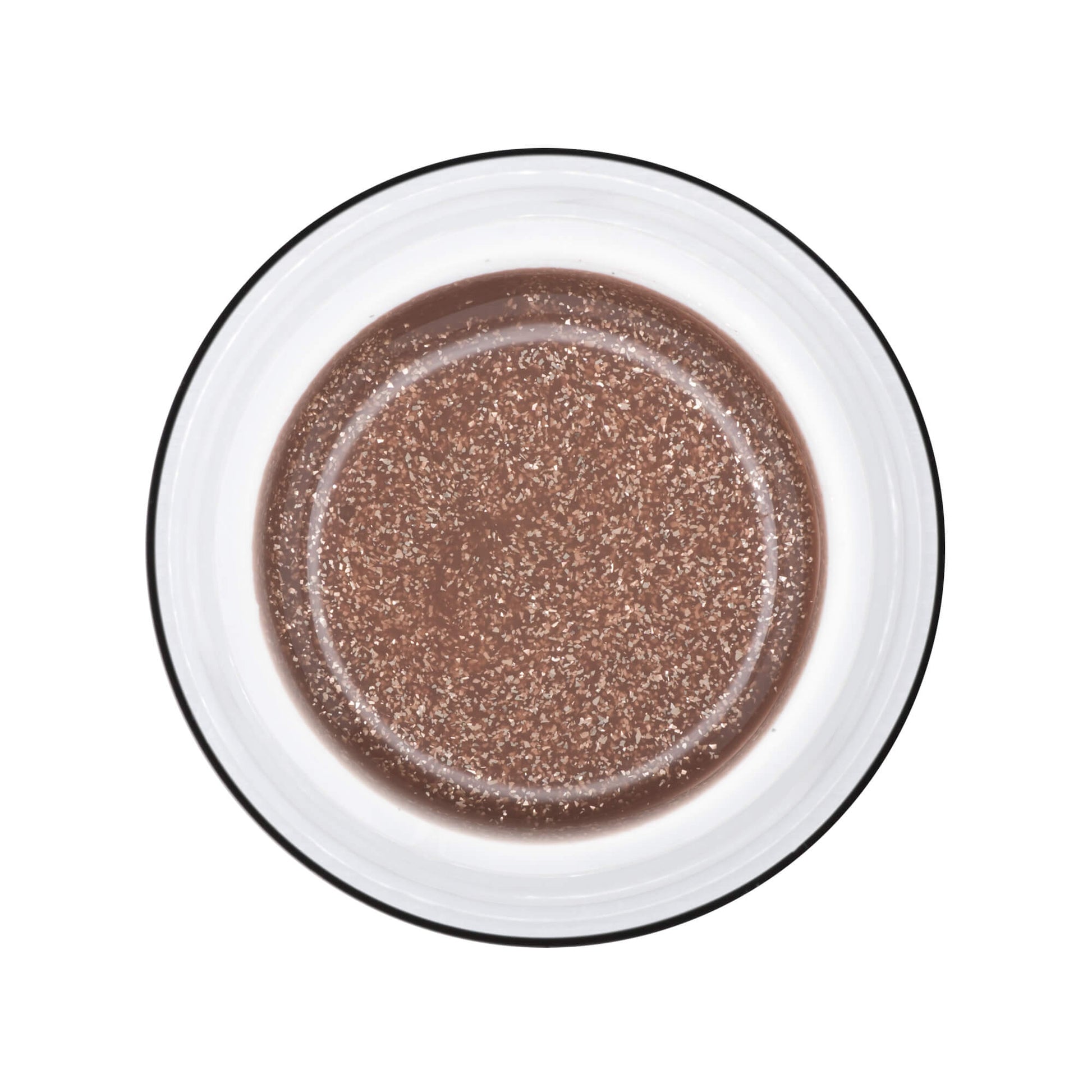 Nails and Beauty Factory Selection Line UV Color Gel Glimmer Brown 5 ml jar