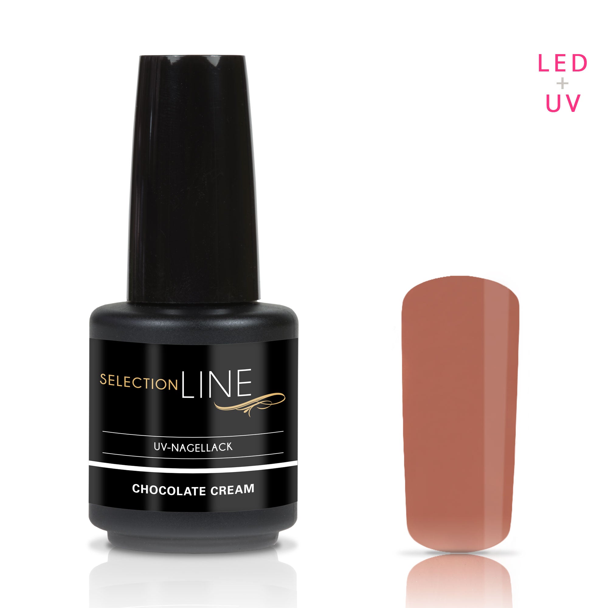 Nails and Beauty Factory Selection Line UV Nagellack Chocolate Cream 15 ml