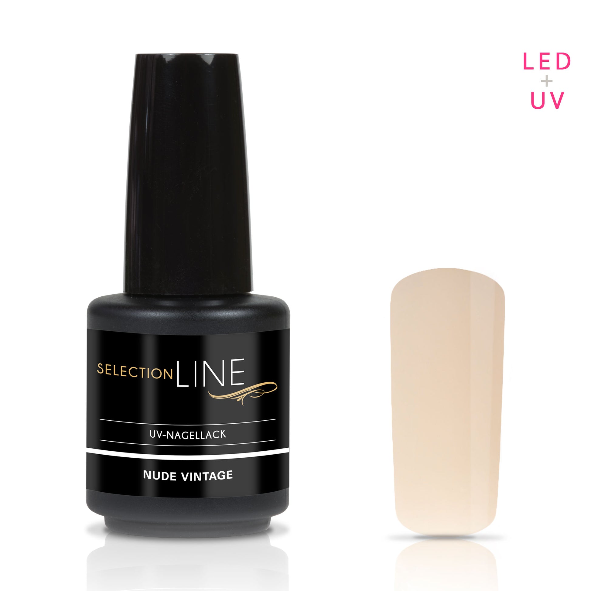 Nails and Beauty Factory Selection Line UV Nagellack Nude Vintage 15 ml