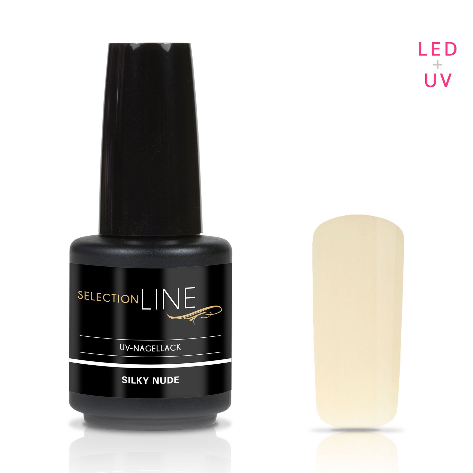 Nails and Beauty Factory Selection Line UV Nagellack Silky Nude 15 ml